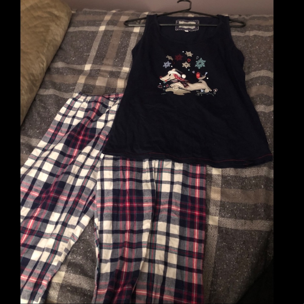 ❄️🐾 Winter Dog PJ Set